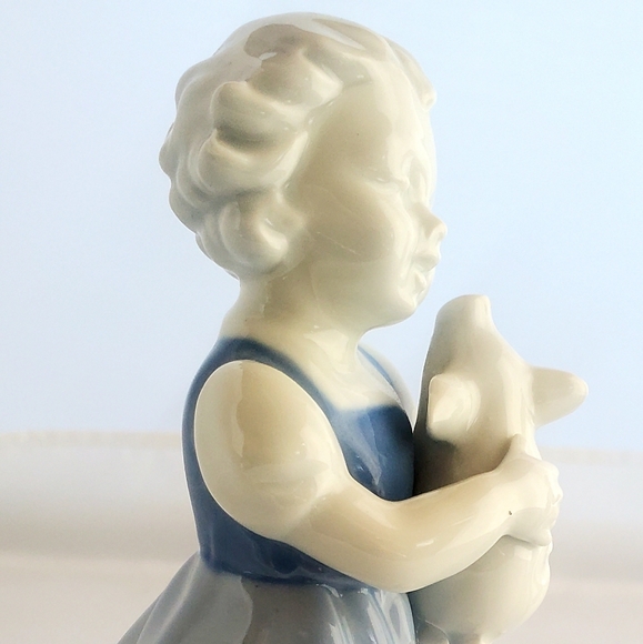 Gerold porcelain early 70s  figurines, boy and girl. Perfect condition. - Picture 5 of 14